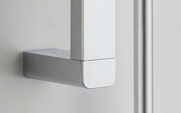 Душевой набор CUBIC на штанге + смеситель для душа LOFT хром MODERN