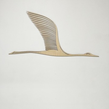 Большое деревянное украшение для гостиной BIRDS