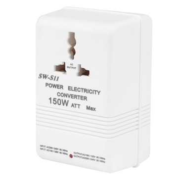 PRZETWORNICA NAPIĘCIA ZASILACZ 230V-110V 150W