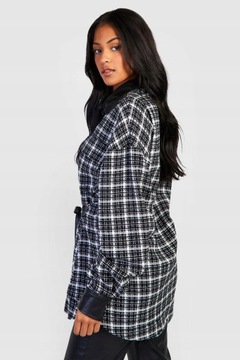 Boohoo NG2 cst košeľa oversize golier kontrast viazanie 46