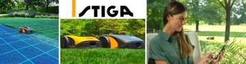 STIGA ROBOT KOSZĄCY TRAWĘ KOSIARKA SMART E-series G 1200 + ZESTAW STARTOWY