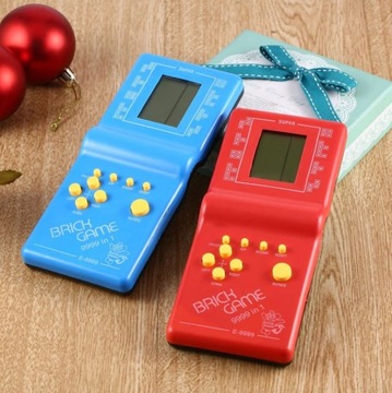ЭЛЕКТРОННАЯ ИГРА ТЕТРИС ЗМЕЯ КАРМАННАЯ КОНСОЛЬ Ретро-игра Игра PRL