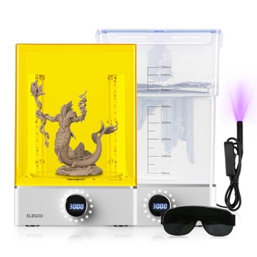 Elegoo Mercury XS Bundle Wash & Cure z ręczną lampą UV