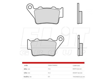 BREMBO 07BB02SP Комплект тормозных колодок