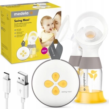 Молокоотсос MEDELA Swing Maxi двойной, 2-фазный