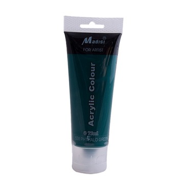 FARBA akrylowa AKRYL 75ml MADISI phthalo green 558