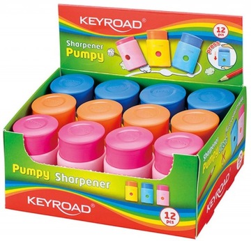 ОДИНАРНАЯ ПЛАСТИКОВАЯ ТОЧИЛКА С КОНТЕЙНЕРОМ ДЛЯ СМЕШАНИЯ ЦВЕТОВ