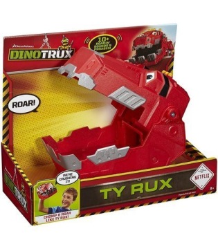 ИНТЕРАКТИВНАЯ НАРУЧНАЯ ЧЕЛЮСТЬ TY RUX DINOTRUX DINOSAUR SOUNDS