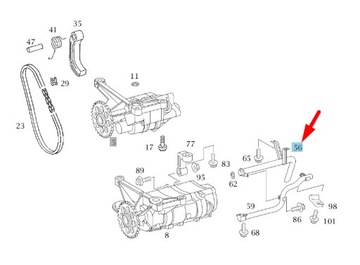 MERCEDES-BENZ E S211 ENGINE OIL PUMP INTAKE MANIFOLD A6481860415 ORIGINÁLNÍ