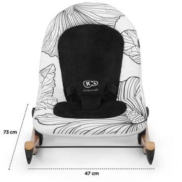 KINDERKRAFT Кресло-качалка FINIO белый