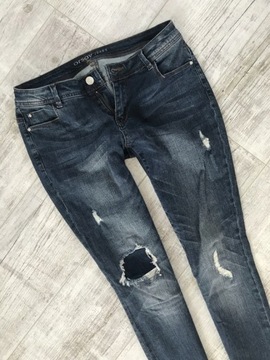 ORSAY spodnie jeans RURKI dziury 38 40