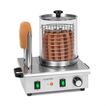 Urządzenie do hot dogów Klarstein Wurstfabrik Pro 550 W srebrny/szary