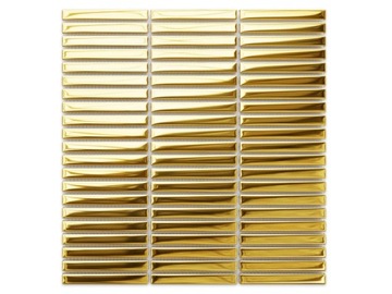 MOZAIKA SZKLANA MINI PIANO GOLD ZŁOTA METALIC