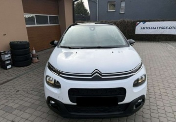 Citroen C3 III Hatchback 1.2 PureTech 82KM 2017 Citroen C3 Rej.012018 1,2 82KM Klimatronik CarPlay Serwis 1.2 Benzyna, zdjęcie 1