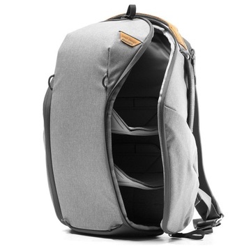 Рюкзак Peak Design на каждый день, 15 л, на молнии, серый