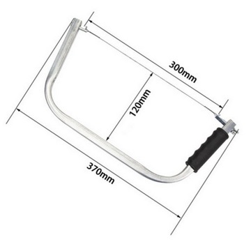 Пила для волос, алюминиевая струнная пила 30 см.