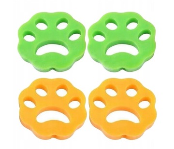 Krążek do usuwania sierści zwierząt w pralce 4 szt