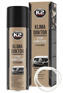 K2 W100 Klima Doktor Пена для чистки автомобильного кондиционера 500мл