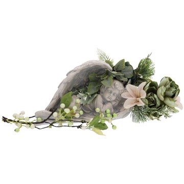 Надгробная статуэтка в форме ангела, украшение для памятника, могилы, ангела, ангелочка