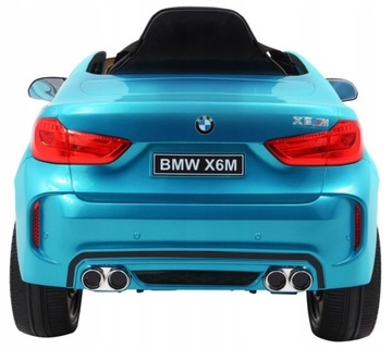 Автомобиль BMW X6M для детей, аккумуляторная батарея MP3, светодиодный пульт дистанционного управления EVA