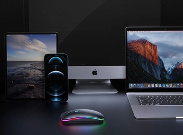 МЫШЬ БЕСПРОВОДНАЯ BLUETOOTH ТИХИЙ ПЛАНШЕТ