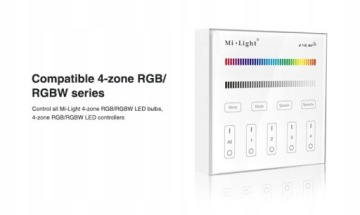 RGB RGBW Milight B3 НАСТЕННЫЙ RGB RGBW СЕНСОРНЫЙ пульт дистанционного управления