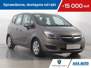 Opel Meriva II Mikrovan Facelifting 1.4 Turbo ECOTEC 120KM 2014 Opel Meriva 1.4 Turbo, Salon Polska, GAZ, Klima