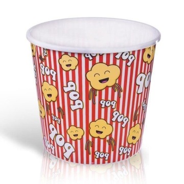 Pojemnik KUBEK NA POPCORN przekąski miska kubełek