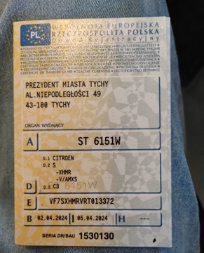 Citroen C3 IV 2024 Citroen C3 2024r, 1.2Benzyna, SALON POLSKA. Uszkodzone boki. Jezdzi. 1.2, zdjęcie 25