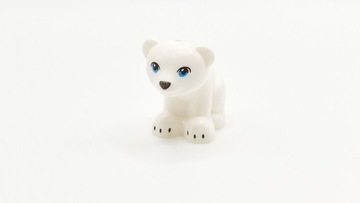 Figurka Lego Zwierzęta miś niedźwiedź polarny