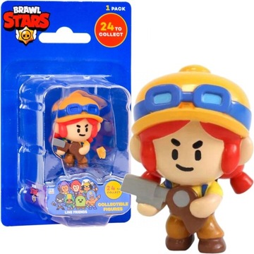 BRAWL STARS PMI FIGURKA KOLEKCJONERSKA POSTAĆ Z GRY 1-PAK ZADYMIARZ JESSIE