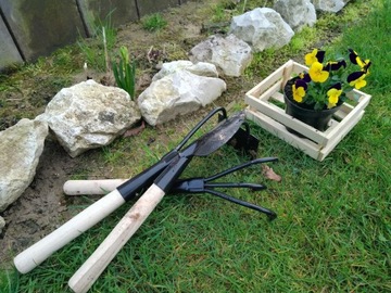 КОГТИ КОГТИ С 3 ЗУБАМИ САДОВЫЕ РАББЕРЫ (набор дачного садовника) ПОЛИРОВКА