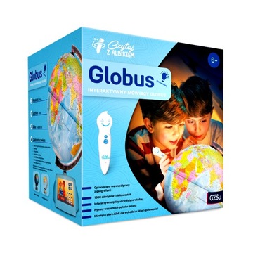 Albik - Czytaj z Albikiem: Globus interaktywny