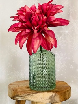 НАБОР 2x МАЛЕНЬКАЯ ВАЗА СТЕКЛЯННАЯ ВАЗА J ЗЕЛЕНЫЙ ЙОД