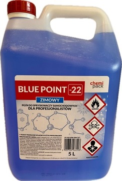 Płyn zimowy Bluepoint -22 5L Tylko na FV