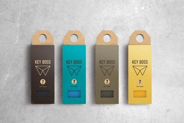 Складной футляр для 7 ключей KeyBoss.