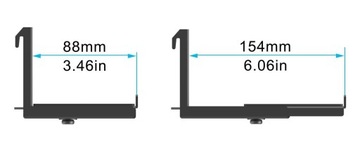 Держатель звуковой панели над и под универсальным телевизором
