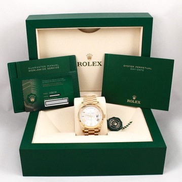 Rolex DAY-DATE President 228238 silver Nowy 2022