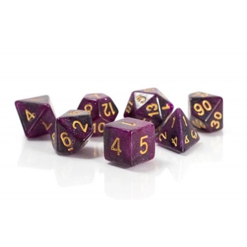 NAJAZD CHAOSU ZESTAW 7 KOŚCI KOSTEK RPG
