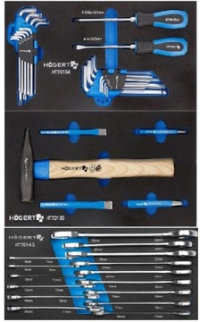 ИНСТРУМЕНТАЛЬНАЯ ТЕЛЕЖКА HOGERT ИНСТРУМЕНТАЛЬНЫЙ ШКАФ С ОБОРУДОВАНИЕМ ДЛЯ МАСТЕРСКОЙ 252