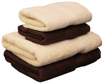 KOMPLET RĘCZNIKÓW FROTTE 2x70X140 + 2x50X100 550G