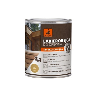 Деревянный лак 700 мл светового дуба дракон