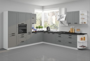 Кухонная мебель LUNA DUSTGREY WHITE 150 см
