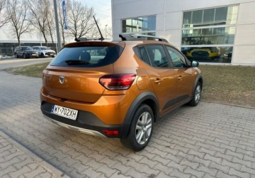 Dacia Sandero III Hatchback 5d 1.0 TCe 90KM 2022 Dacia Sandero Stepway 1.0 TCE 90 KM FV23 wersja Comfort Benzyna 90KM, zdjęcie 8