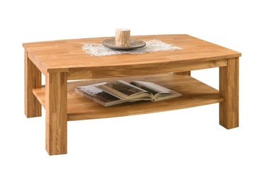 STOLIK KAWOWY FRAL NATURALNY DĄB, 110x70xh42 cm