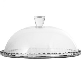 PATERA z KLOSZEM na ciasto tort owoce 32 cm W-wa