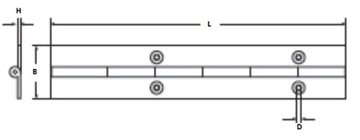 ПЕТЛЯ 40x0,7MM НЕРЖАВЕЮЩАЯ ЛЕНТА A2 8321 - 3,5M