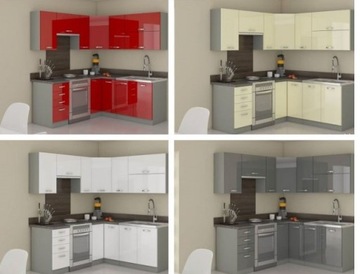 Угловая кухня Bianka Gloss Классическая мебель