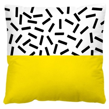 Geometria poszewka na poduszkę 45x45 poszewka na