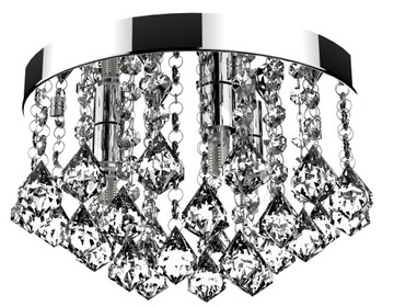 LAMPA WISZĄCA PLAFON ŻYRANDOL SUFITOWA KRYSZTAŁKI